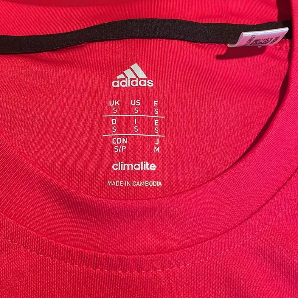 adidas red black